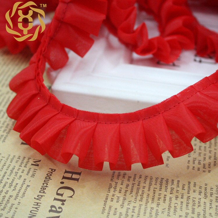 40 yards/lot organza ruffle ̽  Ƿ   ..